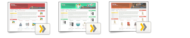 �ablony vhodn� pro e-shopy